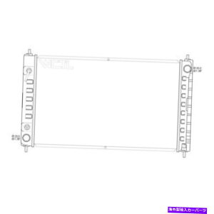 GWJo[ 2007-2017YAeB}2988̐VAt^[}[PbgWG[^[ New Aftermarket Replacement Radiator for 2007-2017 Nissan Altima 2988