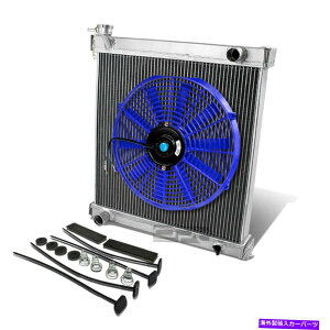 �G���W���J�o�[ �W�[�v�����O���[TJ�}�j���A��2��/�R�A�A���~�j�E���N�������W�G�[�^�[+14 �u���[�X�����t�@�� JEEP WRANGLER TJ MANUAL TWO ROW/CORE ALUMINUM CHROME RADIATOR+14 BLUE SLIM FAN�y���s�A���i�z