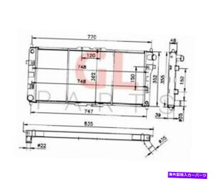 GWJo[ }c_626 1992-1997WG[^[GWpkl1915200e new FOR MAZDA 626 1992-1997 Radiator Engine Cooling KL1915200E New
