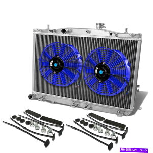 GWJo[ GK GT/SE XD GL/GLS DOHC NON TURBO MT TWO ROW ALUMINUM RADIATOR+10 "BLUE SLIMt@ GK GT/SE XD GL/GLS DOHC NON TURBO MT TWO ROW ALUMINUM RADIATOR+10"BLUE SLIM FANS