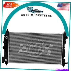 GWJo[ Radiator-1 RowvX`bN^NA~jERACSF 3577rCbNV{[ɓK Radiator-1 Row Plastic Tank Aluminum Core CSF 3577 fits Buick Chevrolet