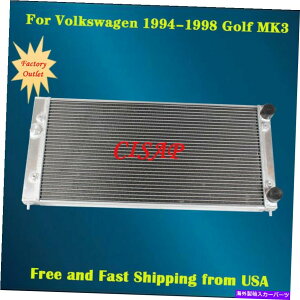 GWJo[ tHNX[Qׂ̂ẴA~jEWG[^[1994-1998StMK3iMTj All Aluminum Radiator For Volkswagen 1994-1998 Golf MK3 (MT)