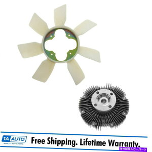 �G���W���J�o�[ �g���^�^�R�}4runner T100 2.4 2.7�p���W�G�[�^�[��p�t�@���N���b�`���u���[�h�L�b�g Radiator Cooling Fan Clutch & Blade Kit for Toyota Tacoma 4Runner T100 2.4 2.7�y���s�A���i�z