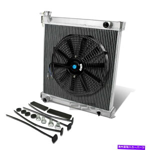 GWJo[ W[vO[TJ}jA2/RAA~jENWG[^[+14 "ubNXt@ JEEP WRANGLER TJ MANUAL TWO ROW/CORE ALUMINUM CHROME RADIATOR+14" BLACK SLIM FAN