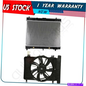 GWJo[ 2007 2008 2009 2010-2018g^X̗pt@ƃWG[^[AZu Cooling Fan and Radiator Assembly For 2007 2008 2009 2010-2018 Toyota Yaris