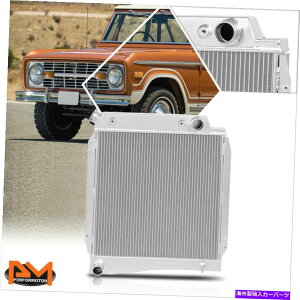 GWJo[ 68-77tH[huR5.0l 302 v8 mt3tA~jERA[VOWG[^[ 3-Row Full Aluminum Core Racing Radiator for 68-77 Ford Bronco 5.0L 302 V8 MT