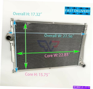 GWJo[ 2000N2006ÑA~jEWG[^[BMW M3 E46 I6 3.2L S54 MT NIB 2005 2004p Aluminum Radiator for 2000-2006 BMW M3 E46 I6 3.2L S54 MT NIB 2005 2004 Cooling