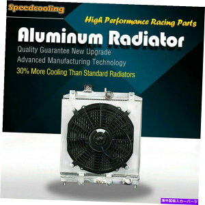GWJo[ 1290A~jEWG[^[+t@VEhtBbgz_VrbN92-00f\93-97 42mm MT 1290 Aluminum Radiator+Fan shroud Fit Honda Civic 92-00 Del Sol 93-97 42mm MT