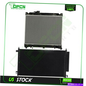 GWJo[ 2007 Honda AccordpWG[^[ƃRfT[pAZu Fits 2007 Honda Accord Replacement Radiator & Condenser Cooling Assembly