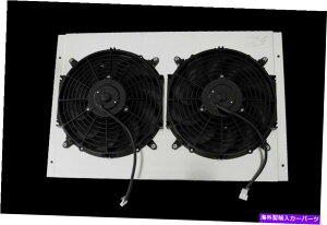 GWJo[ KKSA~jEWG[^[VEh12 "t@68 69 70-74_bW[p[J[26"RA KKS Aluminum Radiator SHROUD & 12" FANS 68 69 70-74 DODGE MOPAR CARS 26" CORE