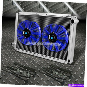 GWJo[ 2A~jEWG[^[+2x 12 "t@u[92-01XoCvbTGC/GM EJ^[{ 2-ROW ALUMINUM RADIATOR+2X 12"FAN BLUE FOR 92-01 SUBARU IMPREZA GC/GM EJ TURBO