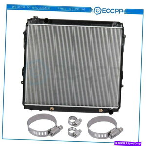 GWJo[ 2001N2007Ñg^ZRCÃjo[TICz[XNvLbgtWG[^[2376 Radiator 2376 with Universal Oil Hose Clamps Kit for 2001-2007 Toyota Sequoia