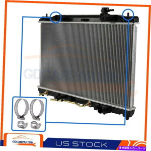 GWJo[ 2007N2011ÑA~jEWG[^[g^Jw/ 4pcs 8-10mm 27-51mmz[XNv Aluminum Radiator For 2007-2011 Toyota Camry w/ 4pcs 8-10mm 27-51mm Hose Clamps