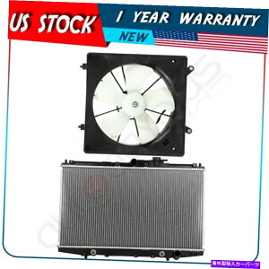GWJo[ 1998 1999 2000 2001 2002z_AR[h̗pt@ƃWG[^[AZu Cooling Fan and Radiator Assembly For 1998 1999 2000 2001 2002 Honda Accord