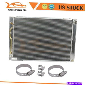 GWJo[ 2004N2006ÑA~jEWG[^[4̃jo[TICz[XNvg^VGi Aluminum Radiator For 2004-2006 Toyota Sienna With 4 Universal Oil Hose Clamps