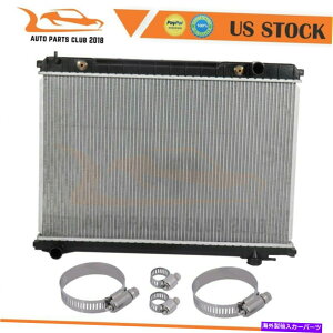 GWJo[ 1993N1998ÑA~jEWG[^[4̃jo[TICz[XNvtg^T100 Aluminum Radiator For 1993-1998 Toyota T100 With 4 Universal Oil Hose Clamps