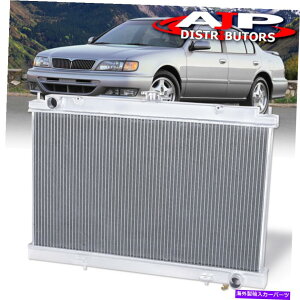 GWJo[ 95-99 Maxima / 96-99 I30 m / tfARApA~jEWG[^[ For 95-99 Maxima / 96-99 I30 M/T Dual Core Cooling Aluminum Radiator