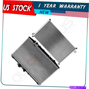 GWJo[ z_AR[h98-02 2.3L L4 2148 4900̃WG[^[ACRfT[Lbg Radiator and AC Condenser Kit For Honda Accord 98-02 2.3L l4 2148 4900