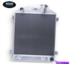 GWJo[ 1932ÑtH[h́AMTA~jEWG[^[3RAEŃN[[V{[GW̍ For 1932 Ford Chopped Chevy Engine w/Cooler AT MT Aluminum Radiator 3 Core Row