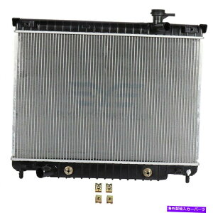 GWJo[ 2002N2009ÑV{[gCuCU[ / GMCG{C4.2L L6 4hÃA~jEWG[^[ Aluminum Radiator For 2002-2009 Chevrolet Trailblazer / GMC Envoy 4.2L l6 4-Door