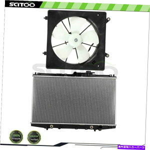 GWJo[ 1998NɃtBbgJ[WG[^[Ɨpt@Lbg1999 2000-2002z_AR[h Car Radiator and Cooling Fan Kit Fit For 1998 1999 2000-2002 Honda Accord