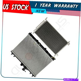 エンジンカバー 日産用ラジエーターとACコンデンサーキット09-2011 1.6L L4 2981 3594 Radiator and AC Condenser Kit For Nissan Versa 09-2011 1.6L l4 2981 3594