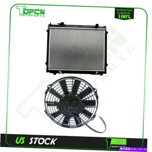GWJo[ 1995N2004NɂăWG[^[Ɨpt@LbgtBbgg^^R}2.4L Radiator and Cooling Fan Kit Fit for 1995-2004 Toyota Tacoma 2.4L