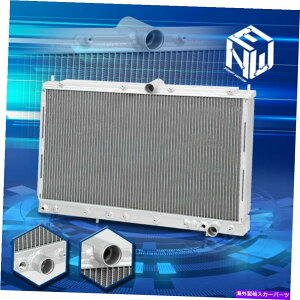 GWJo[ 91-99 3000GT/-96XeX3.0L V6 MT 2[tA~jEWG[^[u For 91-99 3000GT/-96 Stealth 3.0L V6 MT 2-Row Full Aluminum Radiator Replacement