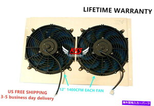GWJo[ KKSA~jEWG[^[VEh12 "t@68-74_bW[p[J[26"RAKKS374FS KKS Aluminum Radiator Shroud & 12" Fans 68-74 Dodge Mopar Cars 26" Core KKS374FS