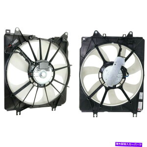 �G���W���J�o�[ 2017-2018�̗�p�t�@���A�Z���u���z���_CR-V 1.5L�h���C�o�[�Ə���ȑ� Cooling Fan Assembly For 2017-2018 Honda CR-V 1.5L Driver and Passenger Side