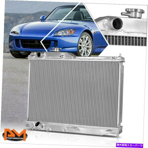 エンジンカバー 99-09ホンダS2000 AP1/AP2 MTアルミニウムコア2列パフォーマンスレーシングラジエーター For 99-09 Honda S2000 AP1/AP2 MT Aluminum Core 2-Row Performance Racing Radiator