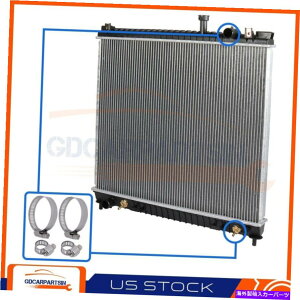 �G���W���J�o�[ ���Y�p�X�t�@�C���_�[�̃A���~�j�E�����W�G�[�^�[�́A4PCS 8-10mm 27-51mm�z�[�X�N�����vw/ 4pcs w/ 4pcs Aluminum Radiator For Nissan Pathfinder Armada w/ 4pcs 8-10mm 27-51mm Hose Clamp