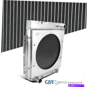 �G���W���J�o�[ �t�B�b�g�t�H�[�h60-65�t�@���R�������`�F��65-66�}�X�^���OV8 3��N�[�����W�G�[�^�[W/�t�@���V�����E�h Fit Ford 60-65 Falcon Ranchero 65-66 Mustang V8 3 Row Cool Radiator w/Fan Shroud�y���s�A