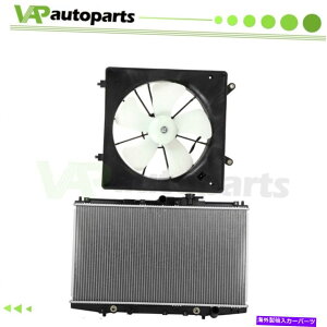 GWJo[ 1999N2002Ñz_AR[h̃GWWG[^[Ɨpt@Lbg Engine Radiator and Cooling Fan Kit For 1998 1999-2002 Honda Accord