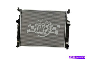 GWJo[ Radiator-1vX`bN^NA~jERACSF 3457 Radiator-1 Row Plastic Tank Aluminum Core CSF 3457