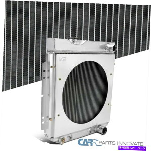 �G���W���J�o�[ �t�B�b�g�t�H�[�h60-65�t�@���R�������`�F��64-66�}�X�^���OV8 3���E�N�[�����W�G�[�^�[W/�t�@���V�����E�h Fit Ford 60-65 Falcon Ranchero 64-66 Mustang V8 3 Row Cool Radiator w/Fan Shroud�y���s