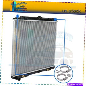 GWJo[ YteBApXt@C_[2807 w/XeXX`[z[XNvLbg̃WG[^[ Radiator for Nissan Frontier Pathfinder 2807 w/ Stainless Steel Hose Clamp Kit