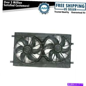 GWJo[ WG[^[fApt@ƃ[^[AZuNCX[_bWW[v̐VAZu Radiator Dual Cooling Fan & Motor Assembly NEW for Chrysler Dodge Jeep