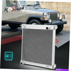 GWJo[ 97-06W[vO[YJ/TJ MT2RAA~jE[XpWG[^[ 2-Row Core Aluminum Racing Cooling Radiator for 97-06 Jeep Wrangler YJ/TJ MT