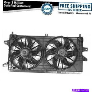 GWJo[ 04-08OṽWG[^[fApt@AZu Radiator Dual Cooling Fan Assembly for 04-08 Grand Prix Impala Monte Std Cooling