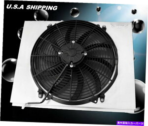 GWJo[ KKS370A~jEWG[^[t@VEhw/ 16 "t@tBbg67-69V{[J}23"RA KKS370 ALUMINUM RADIATOR FAN SHROUD W/ 16" FANS Fit 67-69 CHEVY CAMARO 23" CORE