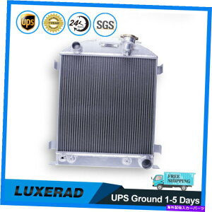 GWJo[ 1932N3/RAA~jEWG[^[MT L4ł̃tH[h`bvV{[GW3.3L 3-Row/CORE Aluminum Radiator For 1932 Ford Chopped Chevy Engine 3.3L AT MT L4