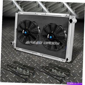 GWJo[ 2A~jEWG[^[+2x 12 "t@ubN92-01XoCvbTGC/GM EJ^[{ 2-ROW ALUMINUM RADIATOR+2X 12"FAN BLACK FOR 92-01 SUBARU IMPREZA GC/GM EJ TURBO
