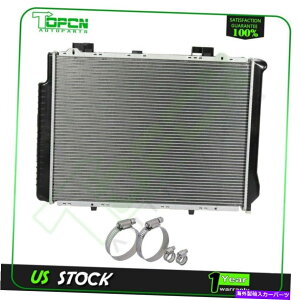 GWJo[ 98-02̃ZfXxcE320WG[^[2290jo[TICz[XNvLbg For 98-02 Mercedes-Benz E320 Radiator 2290 With Universal Oil Hose Clamps Kit