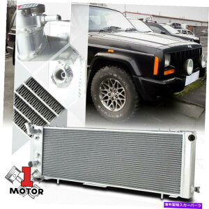 GWJo[ 91-01̃A~jE3̃ptH[}XWG[^[`FL[/R}`2.5/4.0 at/mt Aluminum 3 Row Performance Radiator for 91-01 Cherokee/Comanche 2.5/4.0 AT/MT