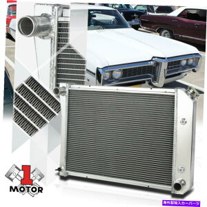 GWJo[ 69-88V{[J}/OvSBC I6/V6̃A~jE3ptH[}XWG[^[ Aluminum 3 Row Performance Radiator for 69-88 Chevy Camaro/Grand Prix SBC I6/V6