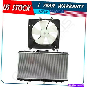 GWJo[ 1993 1994 1995 1996 1997g^J[̗pt@ƃWG[^[AZu Cooling Fan and Radiator Assembly For 1993 1994 1995 1996 1997 Toyota Corolla