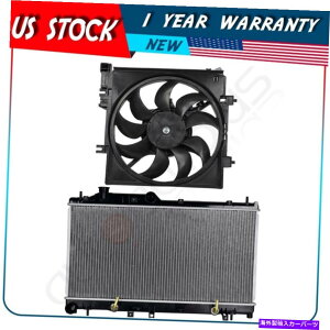 GWJo[ 2016-2017 Subaru Crosstrek̃GWdCpt@ƃWG[^[AZu Engine Electric Cooling Fan and Radiator Assembly For 2016-2017 Subaru Crosstrek