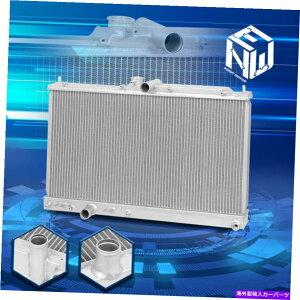 �G���W���J�o�[ 03-08�����T�[EVO 7/8/9 Evolution 2-row�A���~�j�E�����[�X���W�G�[�^�[�̌��� For 03-08 Lancer Evo 7/8/9 Evolution 2-Row Aluminum Racing Radiator Replacement�y���s�A���i�z