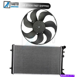 GWJo[ 1999N2014N̓dWG[^[pt@LbgtHNX[QNVRWFb^AEfBTT Electric Radiator Cooling Fan Kit For 1999-2014 Volkswagen Clasico Jetta Audi TT
